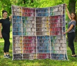 Bookshelf Bookish Quilt