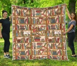 Bookish Pattern Quilt