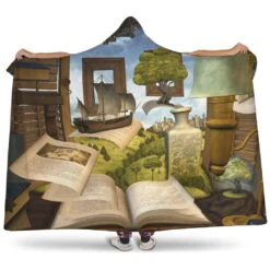 Book World Hooded Blanket