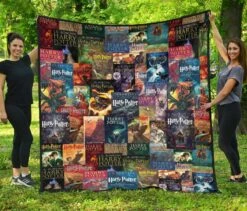 HP Book Cover Pattern Quilt