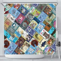 Alice In Wonderland Book Cover Curtain