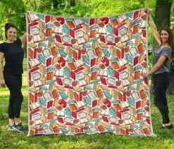 Book Pattern Quilt