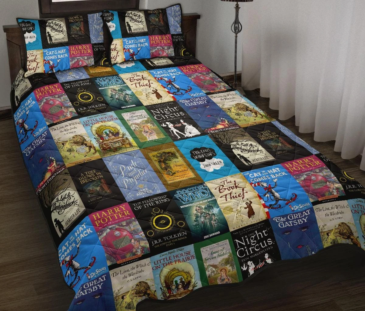 Book Covers Quilt Bed 3 Book Covers Quilt Bed