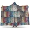 Bookshelf Pattern Hooded Blanket -Home Fashion Store front 1 bfb3d407 f2fc 4ab9 982a 41a4de88a564