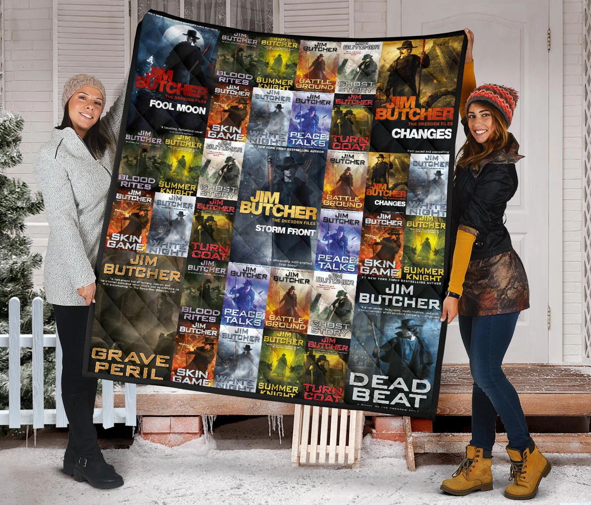 Dresden Files Book Series Quilt 4 Dresden Files Book Series Quilt - Image 2