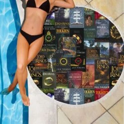 The Lord Of The Rings Book Covers Beach Blanket -Home Fashion Store front 3 097dff04 4c31 4e4c b34a 2ff93623108a