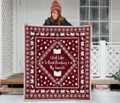 Red Bookish Christmas Quilt -Home Fashion Store front 3 2199fc0d 3cf1 42c2 b8e9 fccdf6f9a5a9