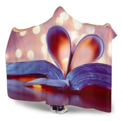 Heart Shaped Book Pages Hooded Blanket 10 Heart Shaped Book Pages Hooded Blanket -Home Fashion Store front 3 294a23ce 2016 45a8 be61 265d580cb771