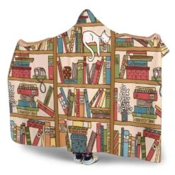 Bookshelf Hooded Blanket 10 Bookshelf Hooded Blanket -Home Fashion Store front 3 44beb7c6 757f 4cfa 9336 ae4a7acdc80f