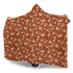 Book Pattern Hooded Blanket -Home Fashion Store front 3 5e0de578 0124 435a 9c37 5367f0687728
