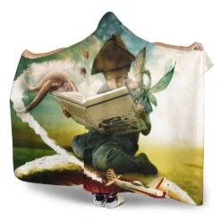 Kid Reading Hooded Blanket -Home Fashion Store front 3 7be96c4a b681 4004 86d5 66d2dea9304c