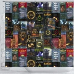 The Lord Of The Rings Book Covers Shower Curtain -Home Fashion Store front 3 84a83a4d 7b11 4dfe 8e30 94f368f9bb1f