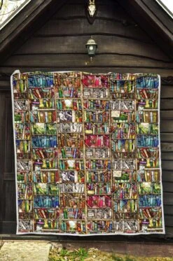 Bookish Bookshelf Quilt -Home Fashion Store front 3 994a0435 ce35 4a5d 872b aba95665e3c2