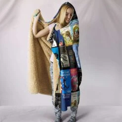 Books Bookish Hooded Blanket -Home Fashion Store front 3 a7b01cd9 ae3c 4843 a693 1a5534d62b5e