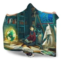 Reading A Book Hooded Blanket -Home Fashion Store front 3 a7e5a4bc 97dc 4a70 bef0 97df17416067
