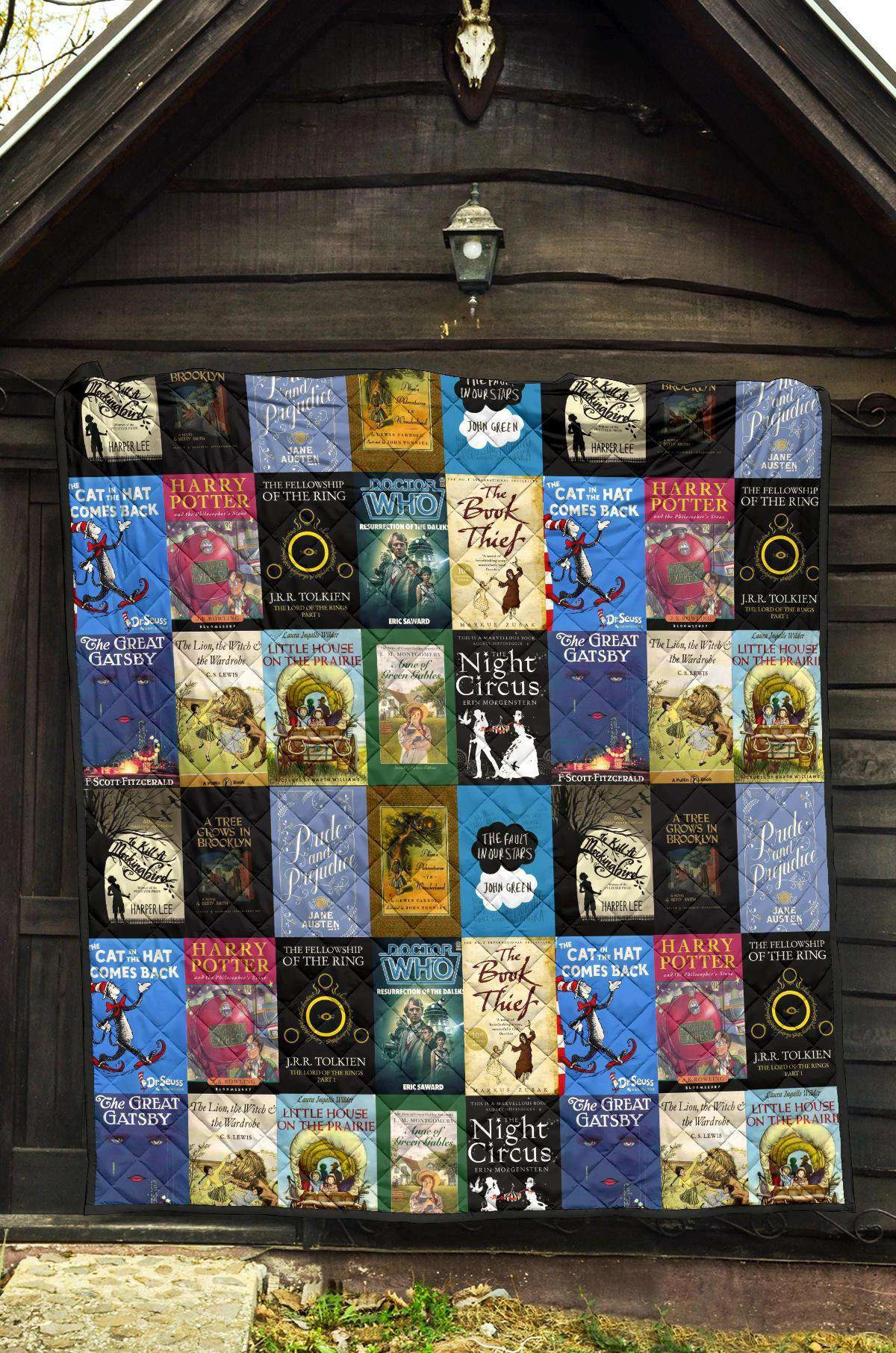 Book Covers Quilt 5 Book Covers Quilt - Image 3
