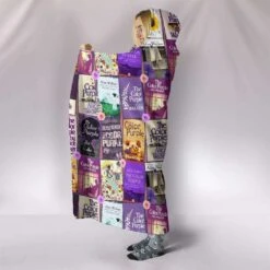 The Color Purple Book Covers Hooded Blanket 10 The Color Purple Book Covers Hooded Blanket -Home Fashion Store front 4 2ec40286 642b 43ea 9533 ed571d3e35aa