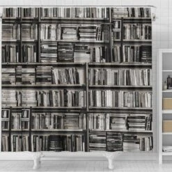 Black Bookish Pattern Curtain -Home Fashion Store front 4 d2f7bd66 b69a 44bb a531 f82c428e228b