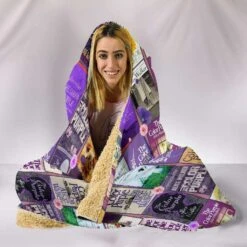 The Color Purple Book Covers Hooded Blanket 11 The Color Purple Book Covers Hooded Blanket -Home Fashion Store front 5 56c4f713 bad6 45f5 9c56 93c97b560898