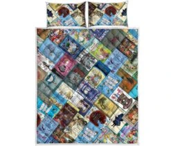"Alice In Wonderland"Book Covers Quilt Bed -Home Fashion Store front 5 6fa09e3c d457 45fb a69d e5d5c17458b0