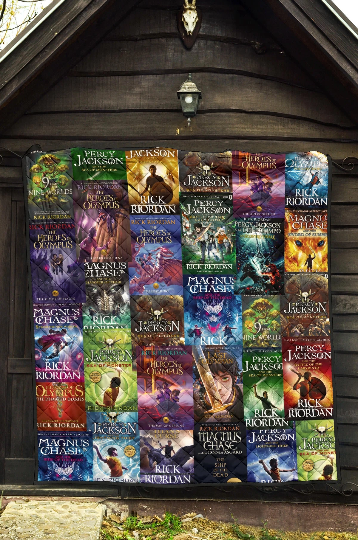 Rick Riordan(Percy Jackson & Magnus Chase) Quilt 7 Rick Riordan(Percy Jackson & Magnus Chase) Quilt - Image 5