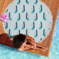 Bookish Round Beach Blanket 11 Bookish Round Beach Blanket -Home Fashion Store front 5 a4f928a2 82e4 418b 81bd 8f35819dc807