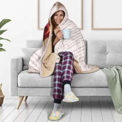 Open Book Pages Hooded Blanket -Home Fashion Store front 5 f0e06550 2339 4c85 9d2b c3940feaecee