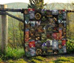 The Lord Of The Rings Books Covers Quilt -Home Fashion Store front 6 800b35db a959 4f01 bc43 d7c8858a4d4b