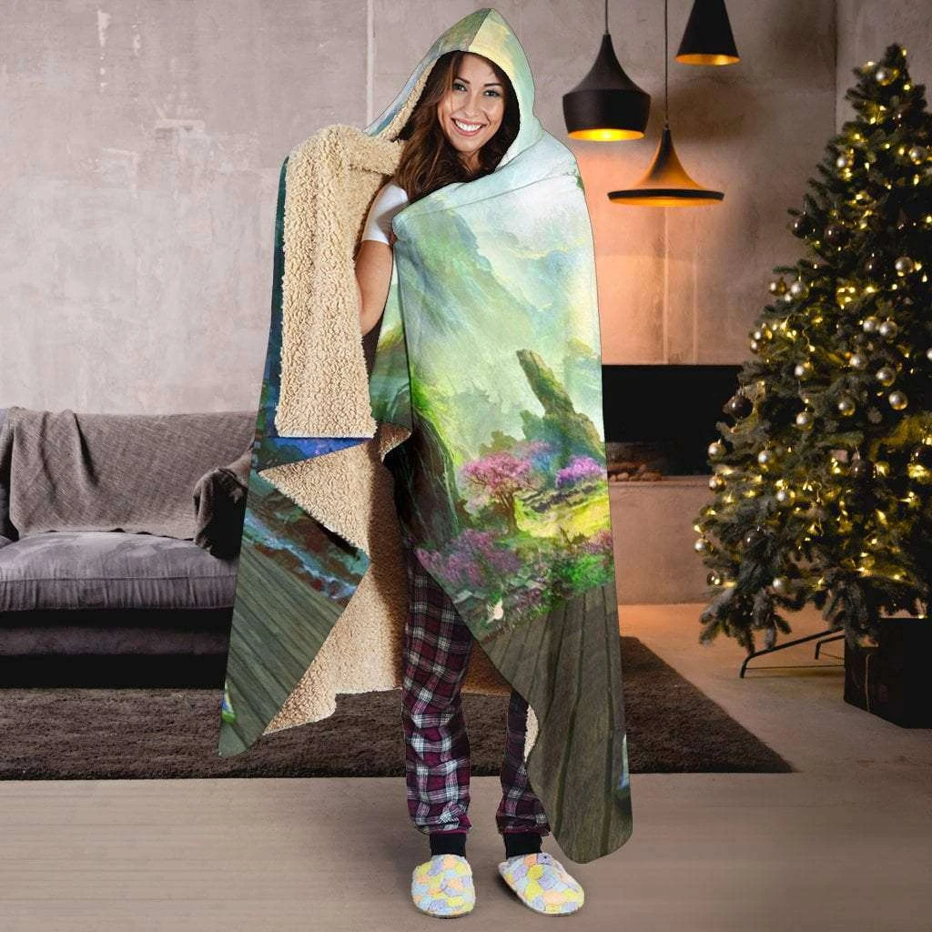 Open Book Fantasy Hooded Blanket 8 Open Book Fantasy Hooded Blanket - Image 6