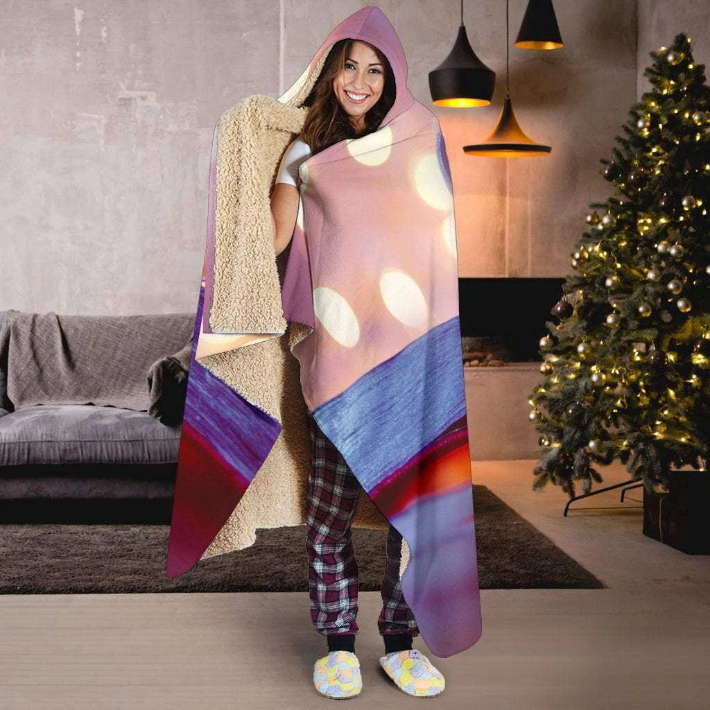 Heart Shaped Book Pages Hooded Blanket 8 Heart Shaped Book Pages Hooded Blanket - Image 6