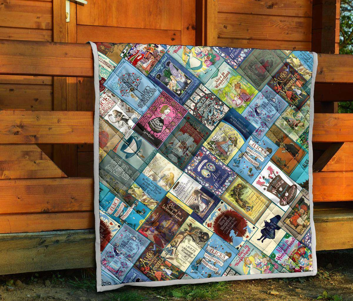 Alice In Wonderland Book Covers Quilt 9 Alice In Wonderland Book Covers Quilt - Image 7