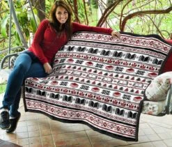 Bookish Christmas Quilt