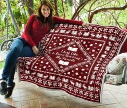 Red Bookish Christmas Quilt -Home Fashion Store front 7 e51873fa a967 40c1 9e25 4f74c6e70855