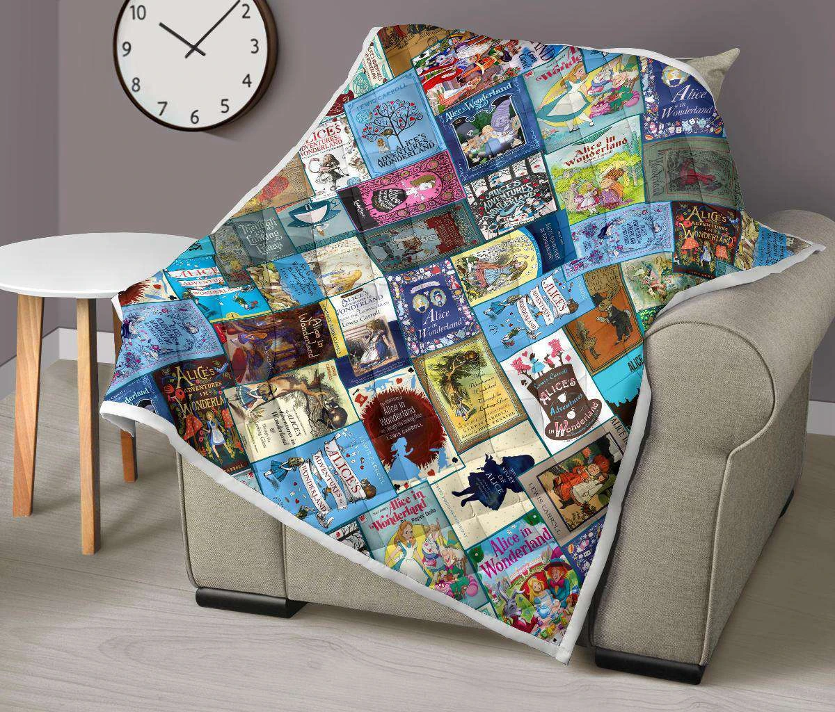 Alice In Wonderland Book Covers Quilt 11 Alice In Wonderland Book Covers Quilt - Image 9