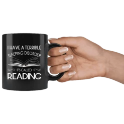 "Sleeping Disorder"11oz Black Mug -Home Fashion Store ft1oeh4l0wi1hnon10izbcfi