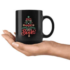 "The Magic Of Books"11oz Black Mug 9 "The Magic Of Books"11oz Black Mug -Home Fashion Store i4p50nkji9harbwpp29w8kfx