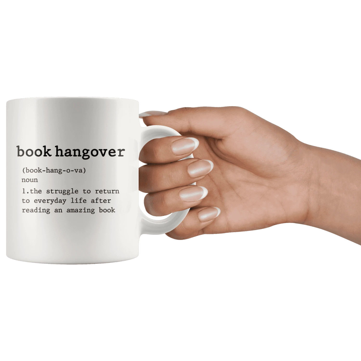"book Hangover"11oz White Mug 5 "book Hangover"11oz White Mug - Image 3