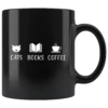 "Cats Books Coffee"11oz Black Mug -Home Fashion Store ivunftlijg5z2o28cyyd5mtu