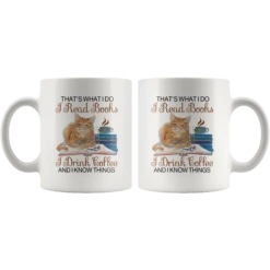 "I Read Books,I Drink Coffee"11oz White Mug -Home Fashion Store iwfb5fkt5pwqe6w7o3ta89i5