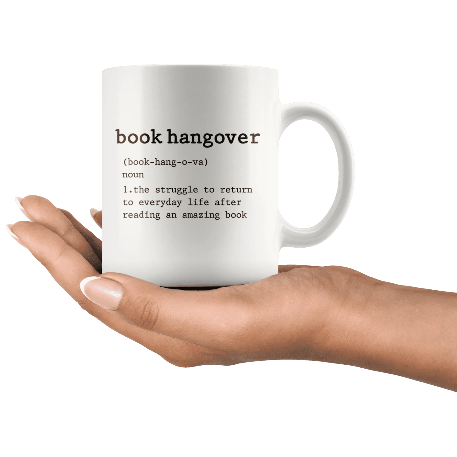 "book Hangover"11oz White Mug 4 "book Hangover"11oz White Mug - Image 2