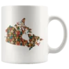 "Canada Bookish Map"11oz White Mug 1 "Canada Bookish Map"11oz White Mug -Home Fashion Store joh8qwtgrt0vuaz3vvd66qsw