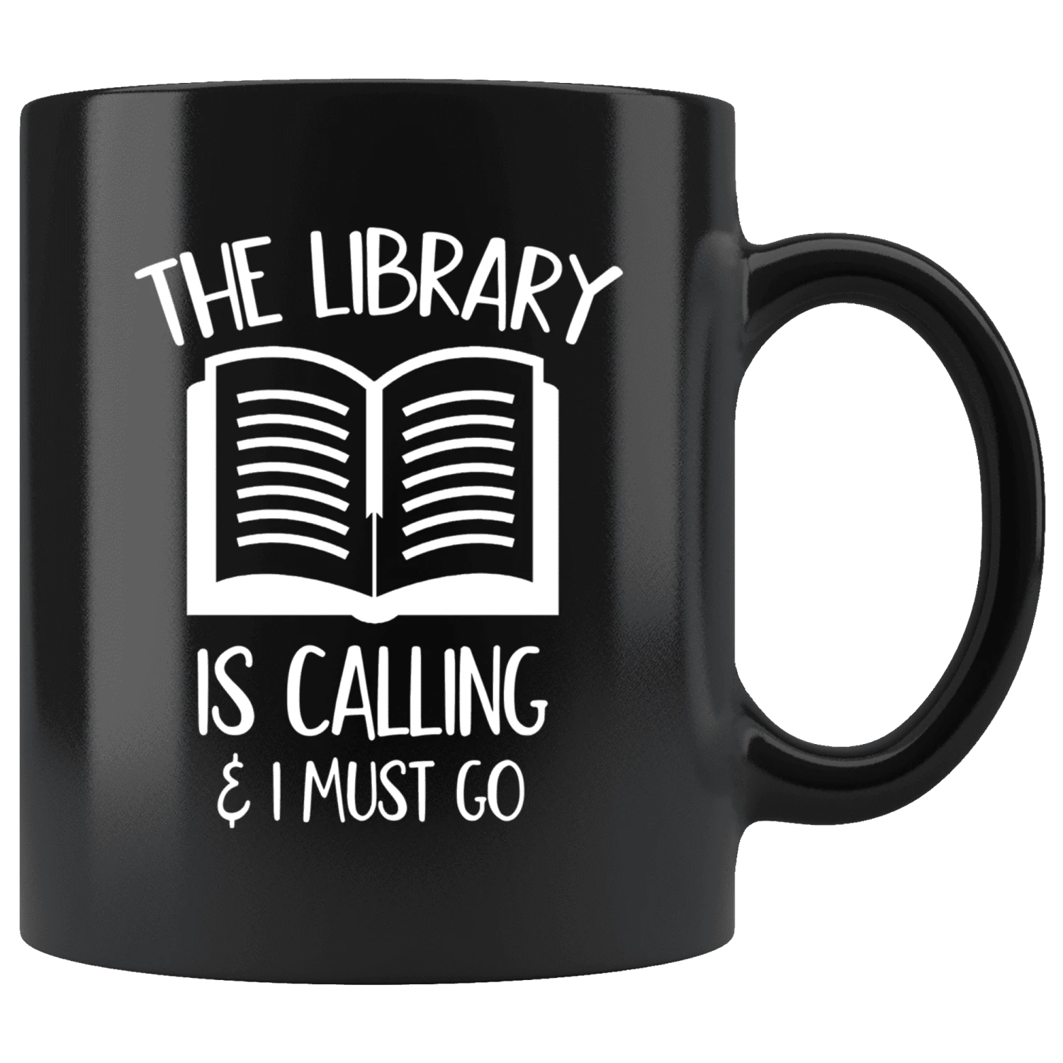 "The Library"11oz Black Mug 3 "The Library"11oz Black Mug