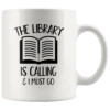 "The Library"11oz White Mug -Home Fashion Store lilzvwia279e5dulc85yhtak