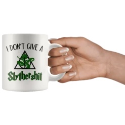 "i Don't Give A Slythershit" 11oz White Mug -Home Fashion Store mk4va4c7bqyw0ksdhwalhajs