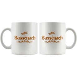 "Sassenach"11oz White Mug -Home Fashion Store mrgt3g5zyhkj67jn0r8coj6e