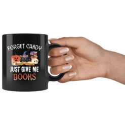 "Forget Candy"11oz Black Mug -Home Fashion Store p5nk3hnl54th55hu4daude7w