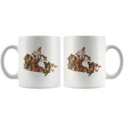 "Canada Bookish Map"11oz White Mug 9 "Canada Bookish Map"11oz White Mug -Home Fashion Store ph1z8evgnv6ygxsmc71xv2k1