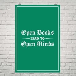 Open Books Lead To Open Minds