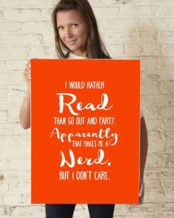 I'm Nerdy But I Don'T Care 11 I'm Nerdy But I Don'T Care -Home Fashion Store poster1 5