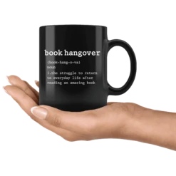 "book Hangover"11oz Black Mug -Home Fashion Store q3o6apuu9vqeep493fcmx0ss